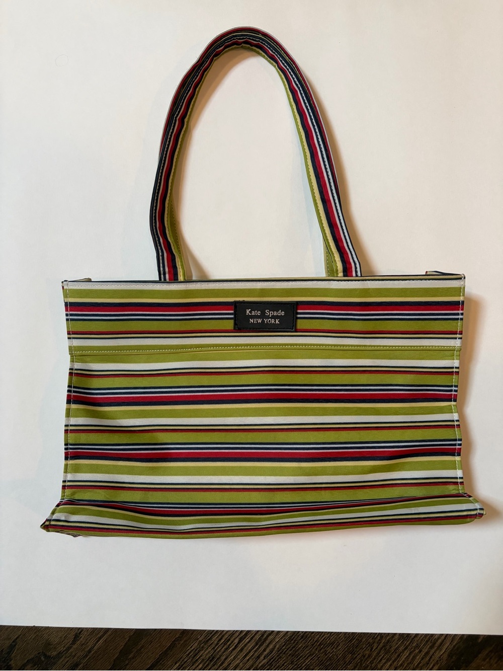 Kate Spade Striped Tote Bag    Size 12.5"×9"